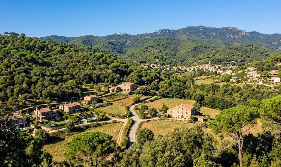 Paisaje natural del Montnegre y Dosrius
